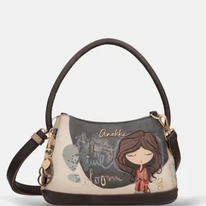 Bolso de hombro con bandolera Tulip