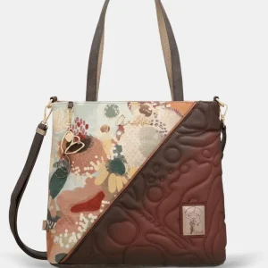 Bolso de hombro cuadrado Blossom