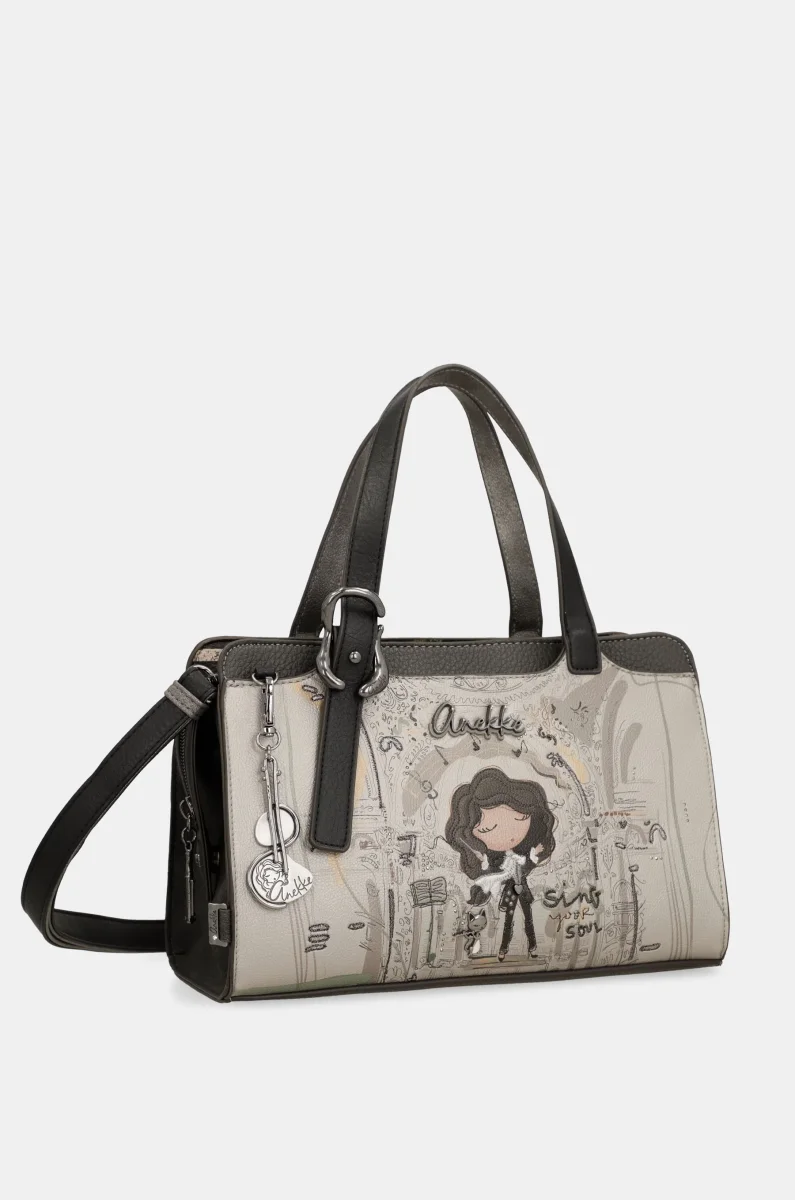 Bolso bandolera con asa corta Orchestra - Imagen 3