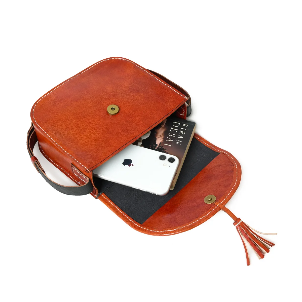 Astounding Ajrakh Ethnic Satchel - Imagen 5