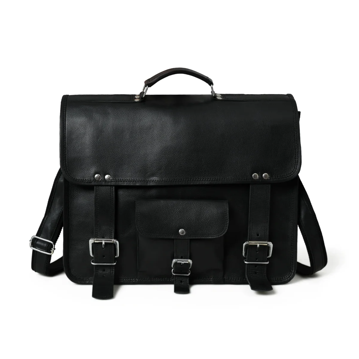 Shadow Silver Black Messenger Bag - Imagen 2