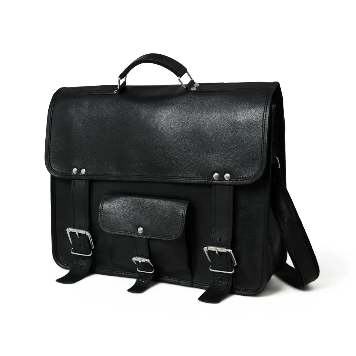 Shadow Silver Black Messenger Bag - Imagen 4