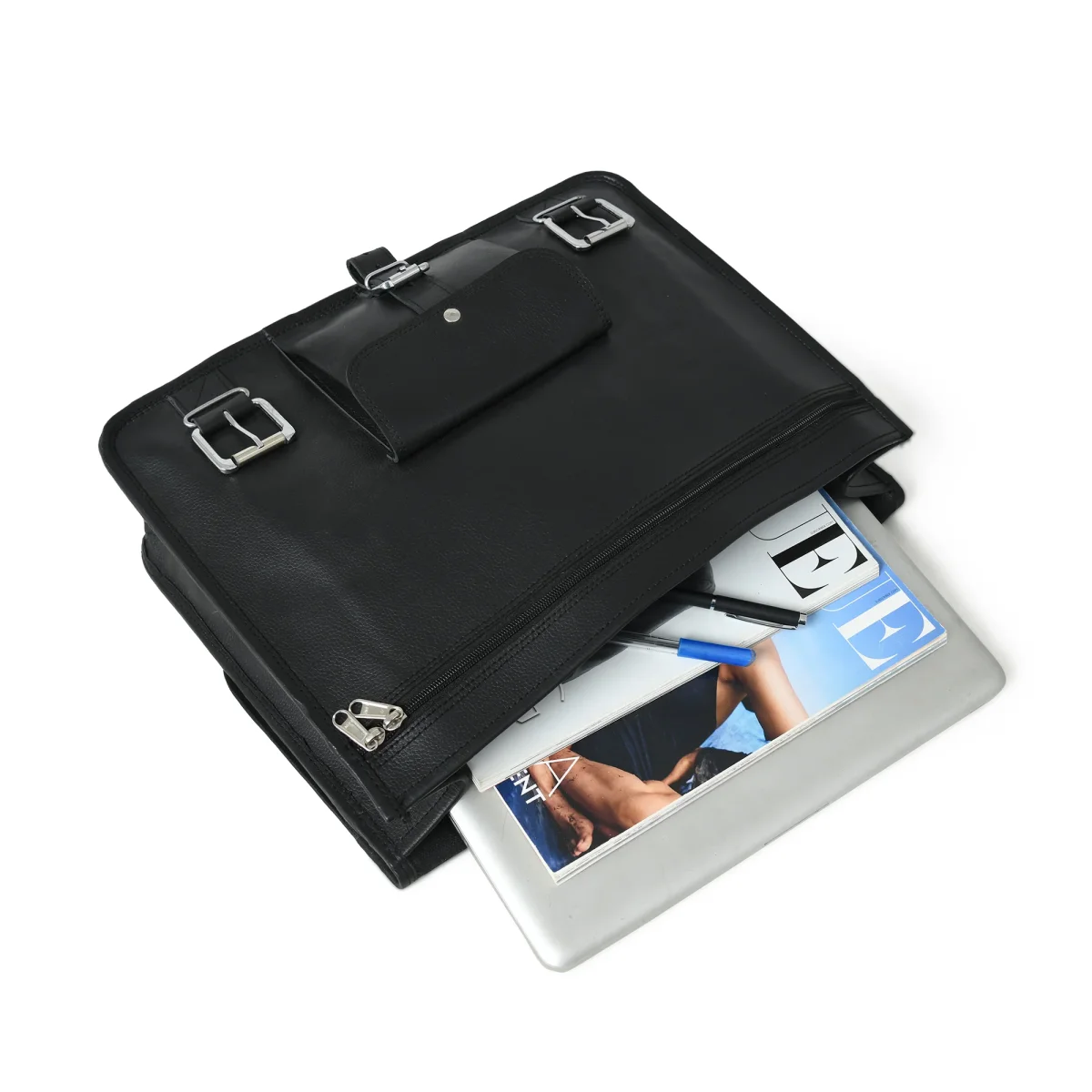 Shadow Silver Black Messenger Bag - Imagen 3