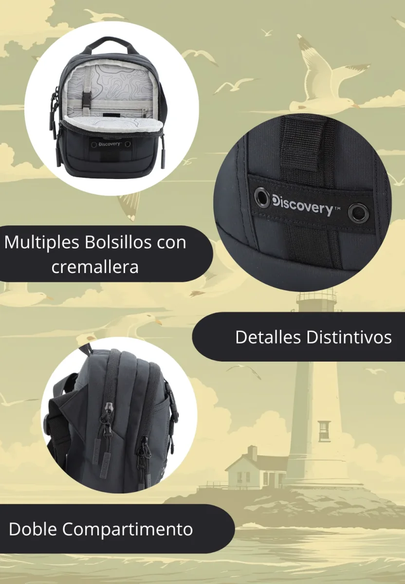 Bolso Bandolera S Shield | 23x11x17 cm| 0,36 Kg| 4L - Imagen 9