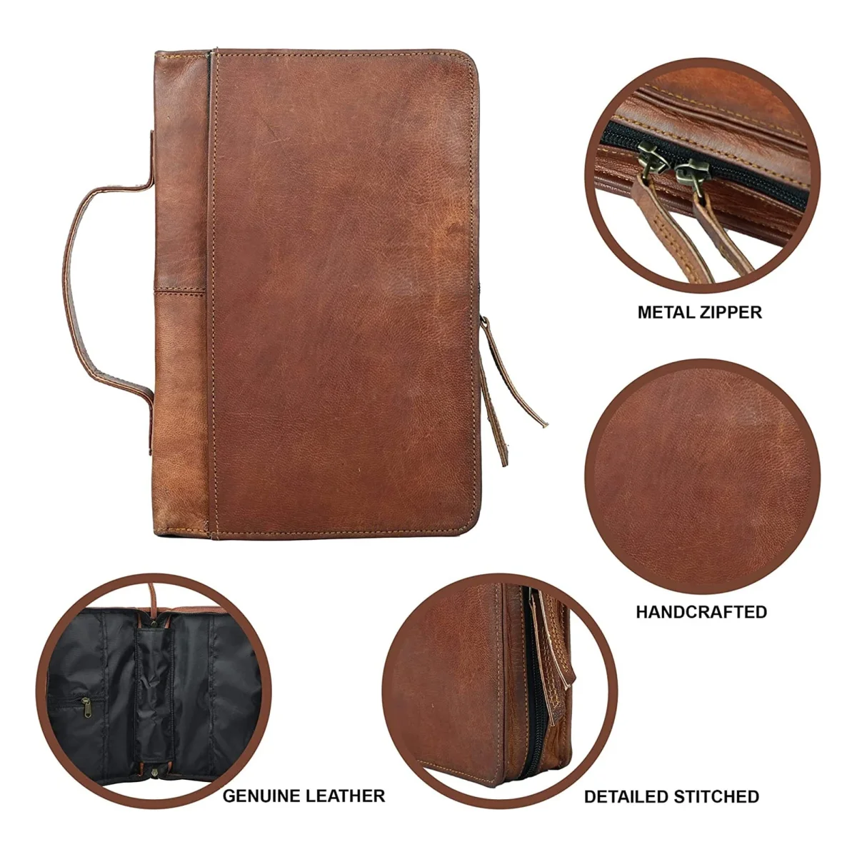 Leather Book Cover - Imagen 5