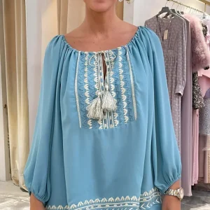 Blusa bordada OUTLET