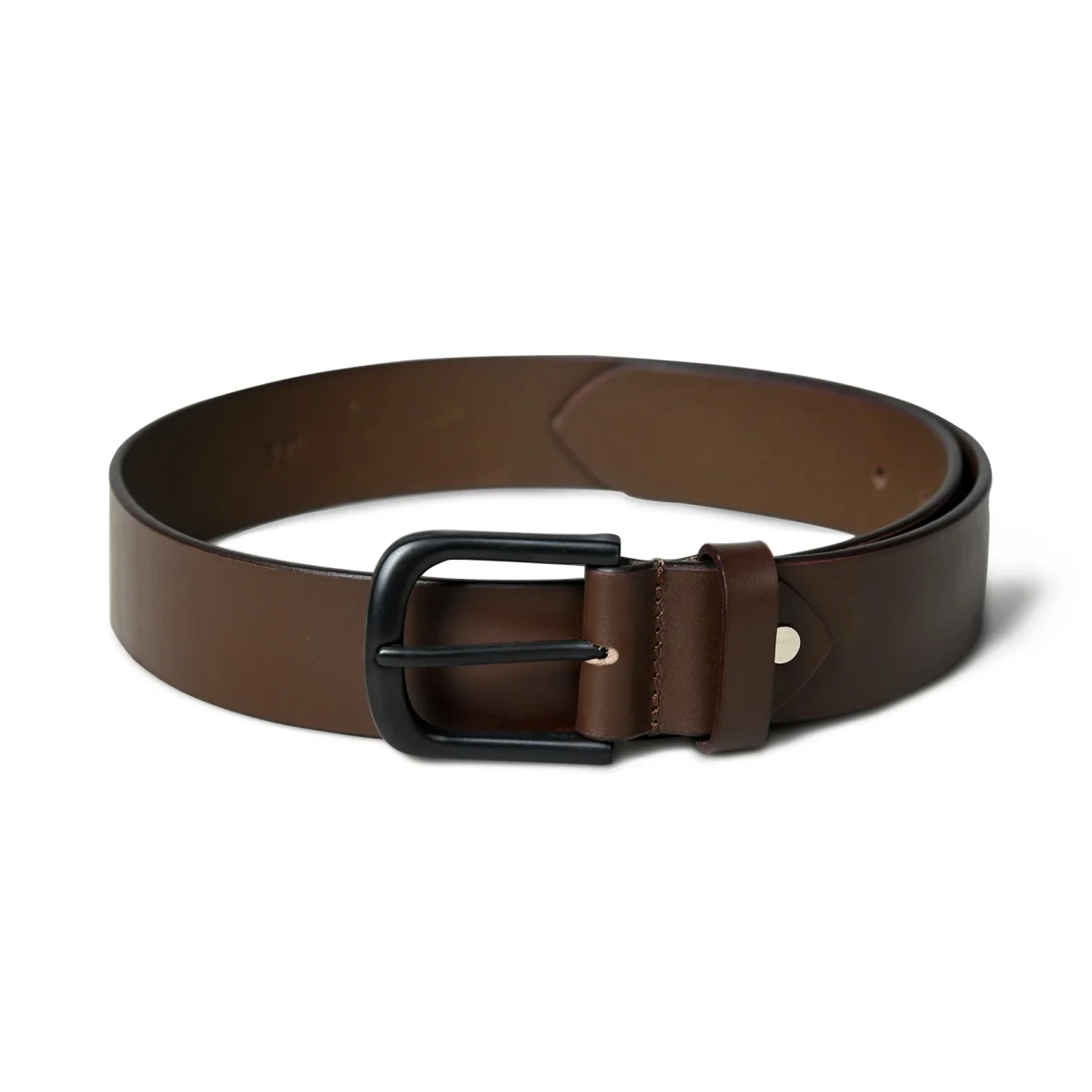 Prestige Brown Leather Belt - Imagen 5