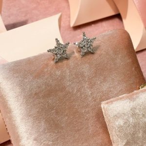 Pendientes Estrellita plata