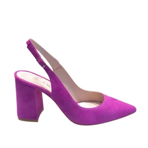 Zapatos destalonados tacón cuadrado OUTLET