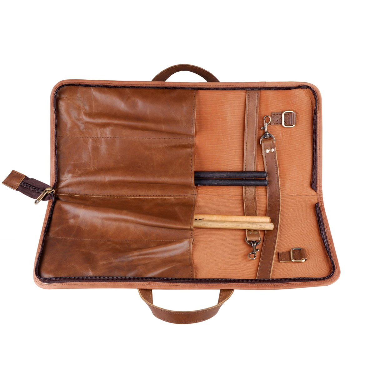 Buffalo Leather Drumsticks Bag - Imagen 4