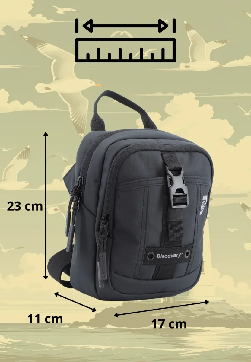 Bolso Bandolera S Shield | 23x11x17 cm| 0,36 Kg| 4L - Imagen 5