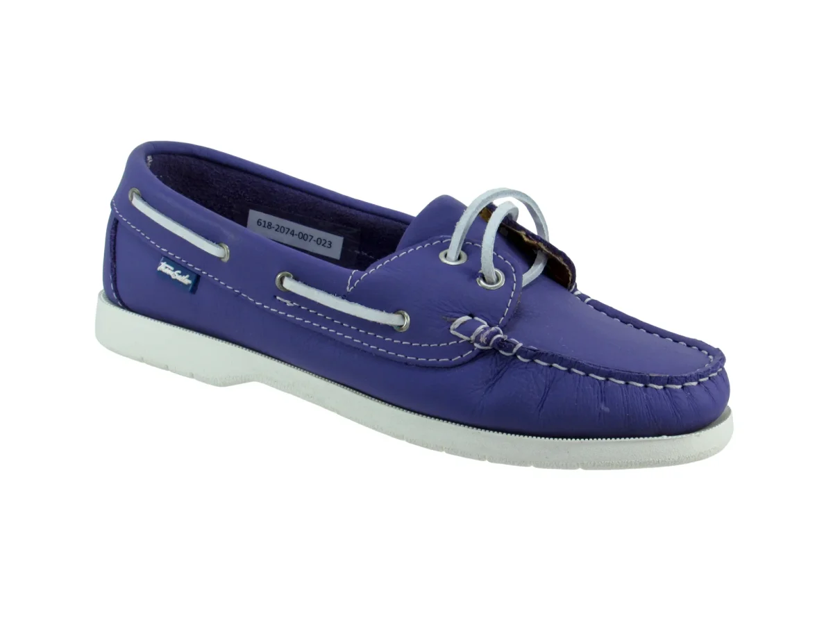 MOCASIN DAMA VIOLETA MODELO 618-2074 - Imagen 2