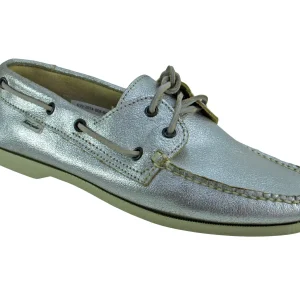 MOCASIN DAMA PLATA MODELO 619-2074