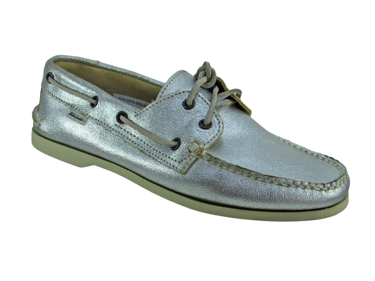MOCASIN DAMA PLATA MODELO 619-2074 - Imagen 2