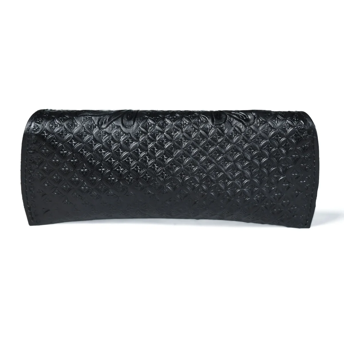 Black Textured Leather Sunglasses Cover - Imagen 6