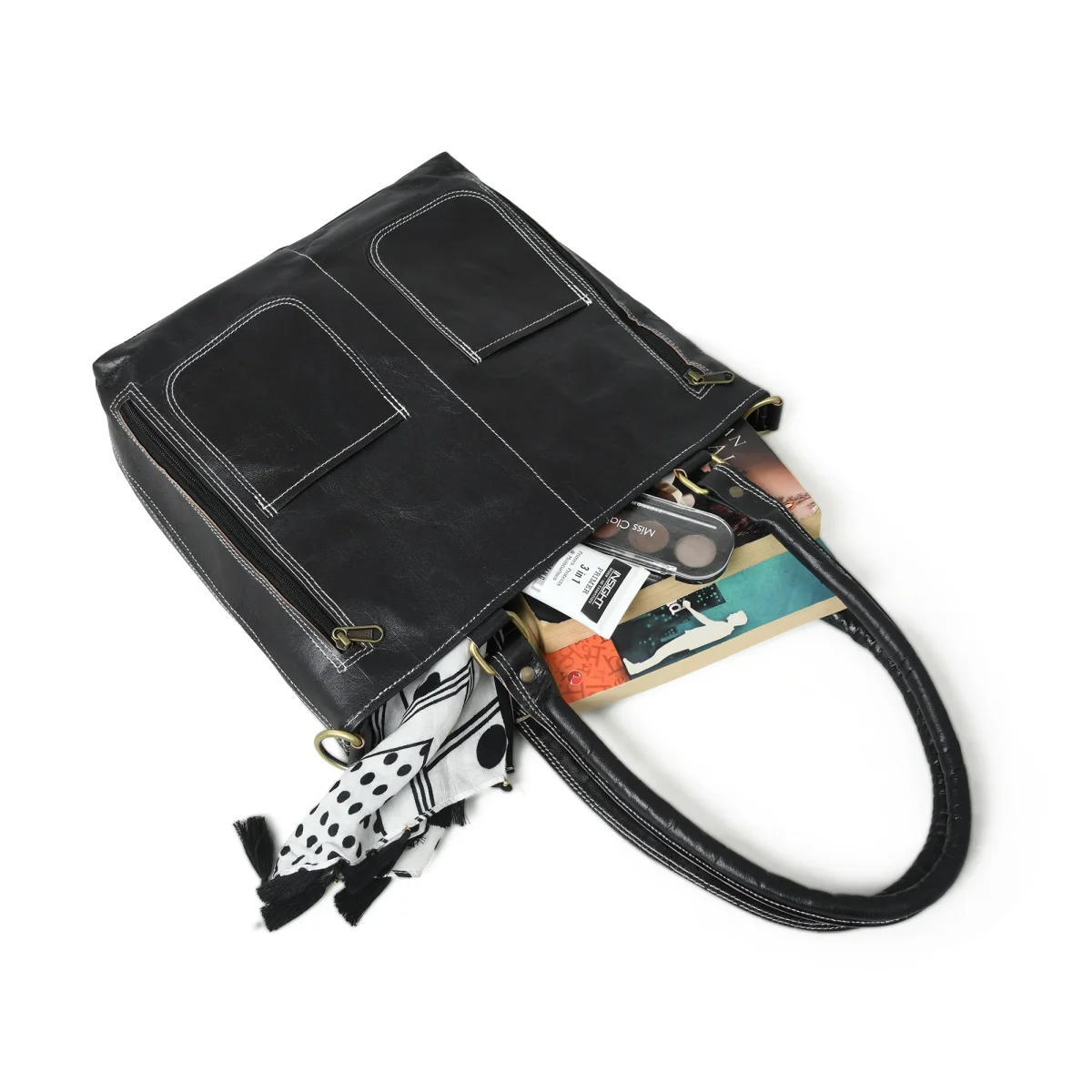 Black Terry Tote - Imagen 4
