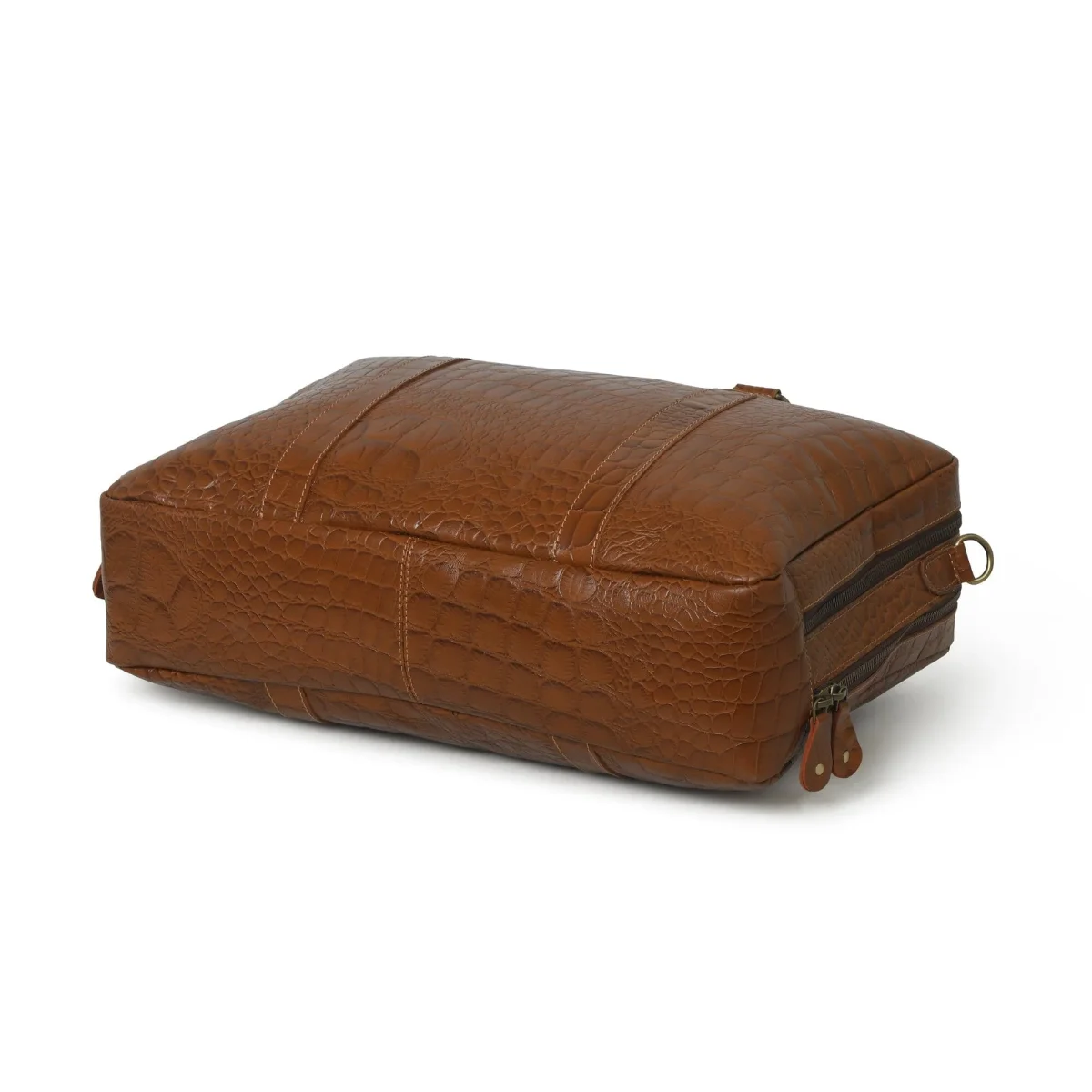 Easton Premium Buffalo Leather Laptop Office Briefcase - Imagen 9