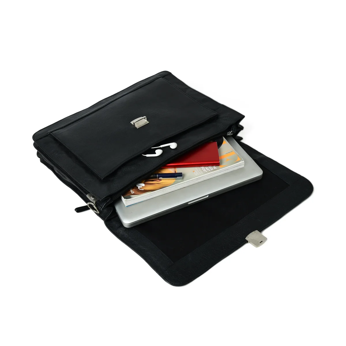 Business Attache Laptop Bag - Italian Finish - Imagen 8