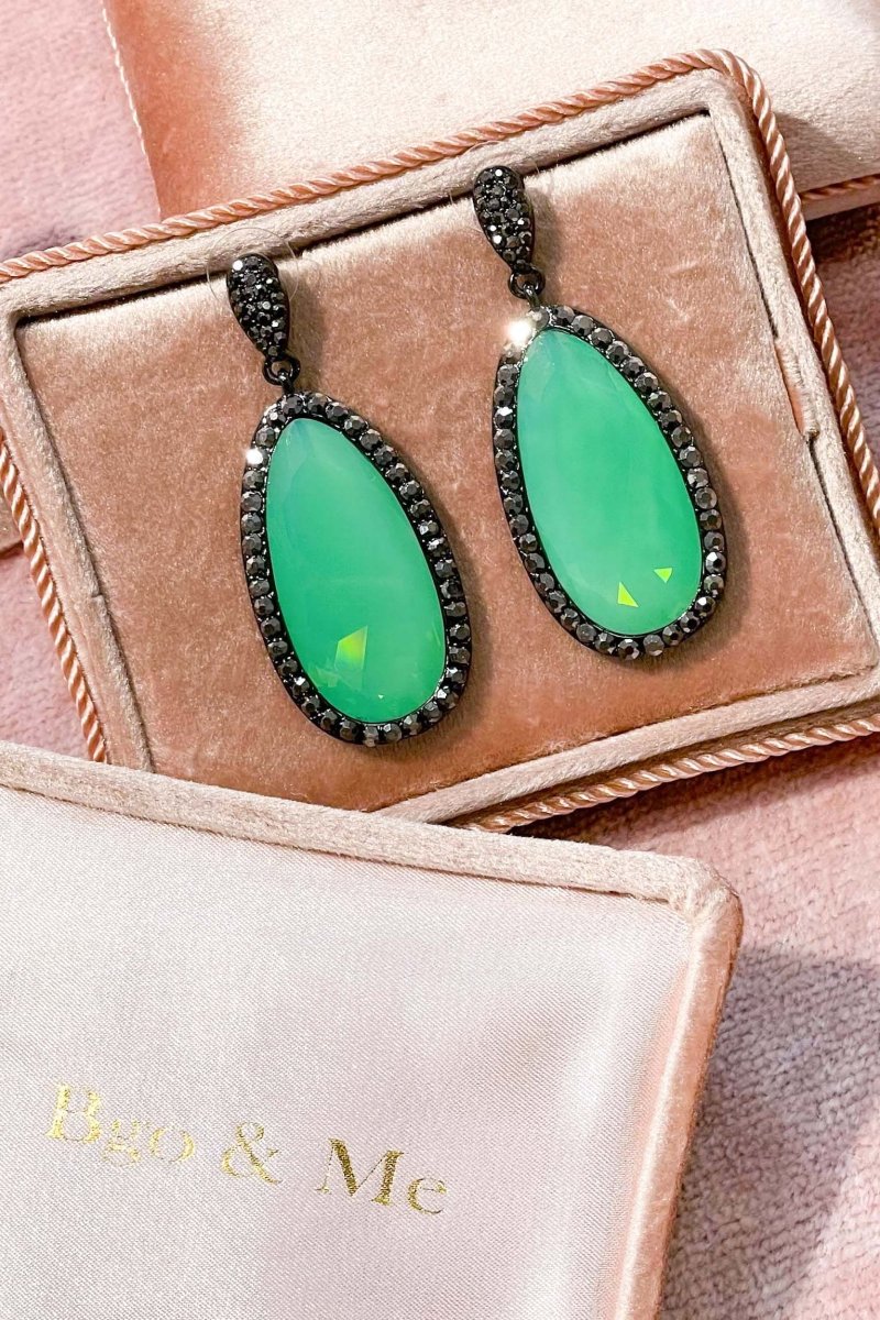 Pendientes Ágata jade - Imagen 2