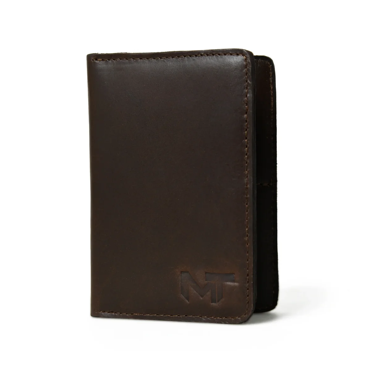 PassportPlus Leather Cover- Dark brown - Imagen 2