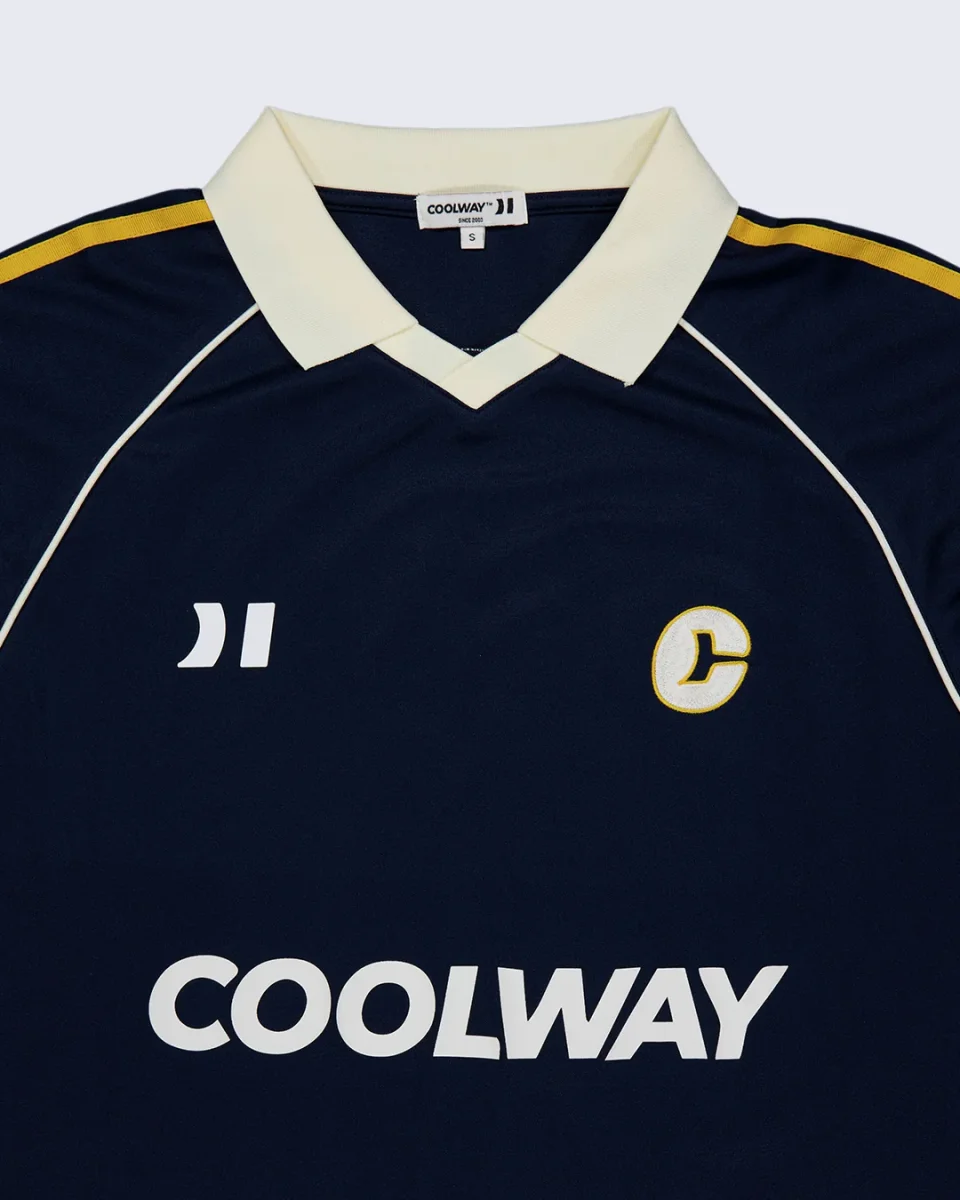 Navy Ink Football Tee - Imagen 6