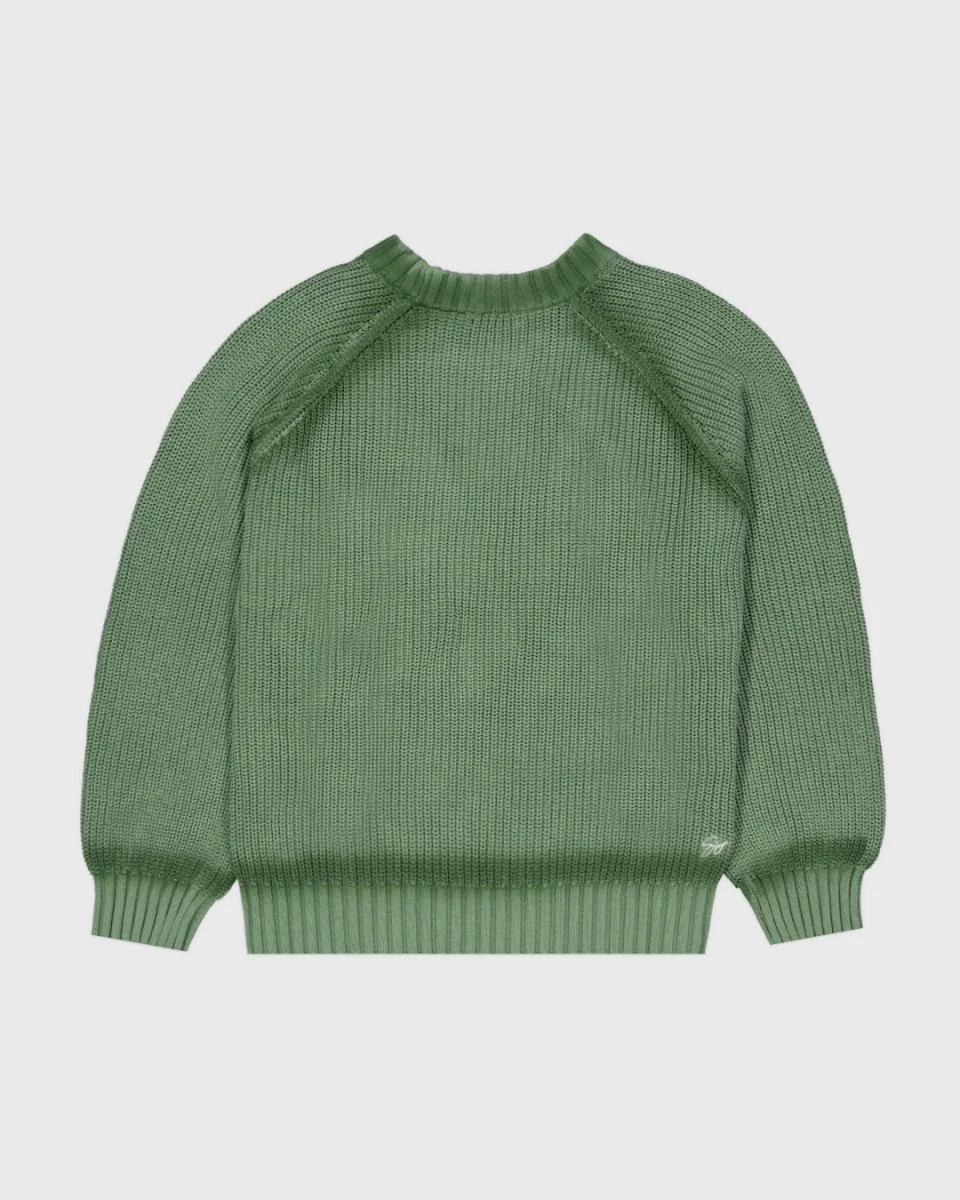 Green Knit Sweater - Imagen 8