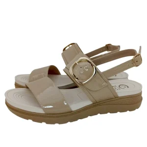 SANDALIAS CONFORT DAMA COLOR NUDE MODELO 9080