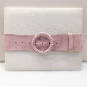 Cinturón ante rosa OUTLET