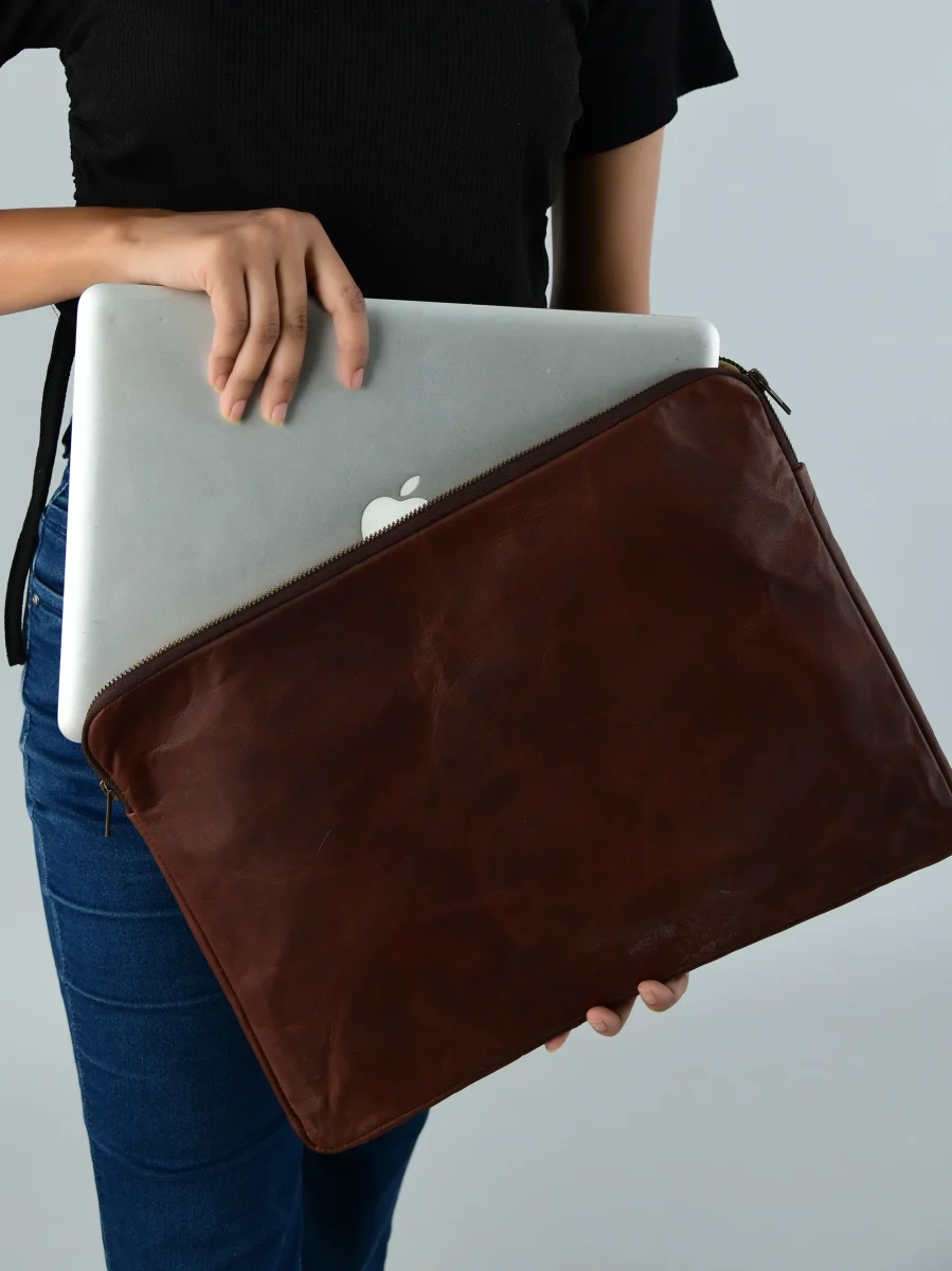 Zento Laptop Sleeve - Dark Brown - Imagen 6