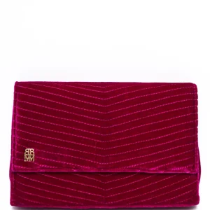 Cartera terciopelo bordada OUTLET