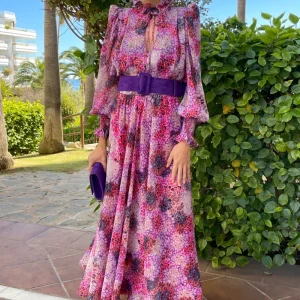 Vestido Eleonora open midi
