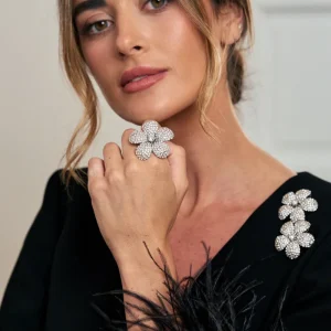 Anillo Camelia maxi
