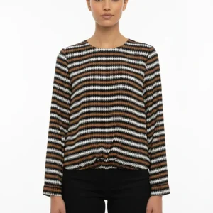 Top rayas bajo lazo OUTLET