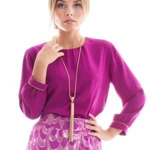 Collar Tubo dorado OUTLET
