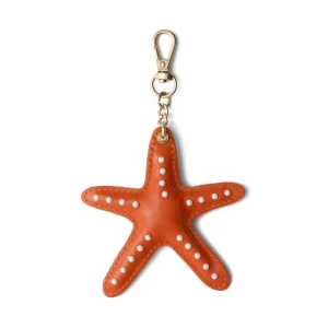 Keychain | Starfish | Orange