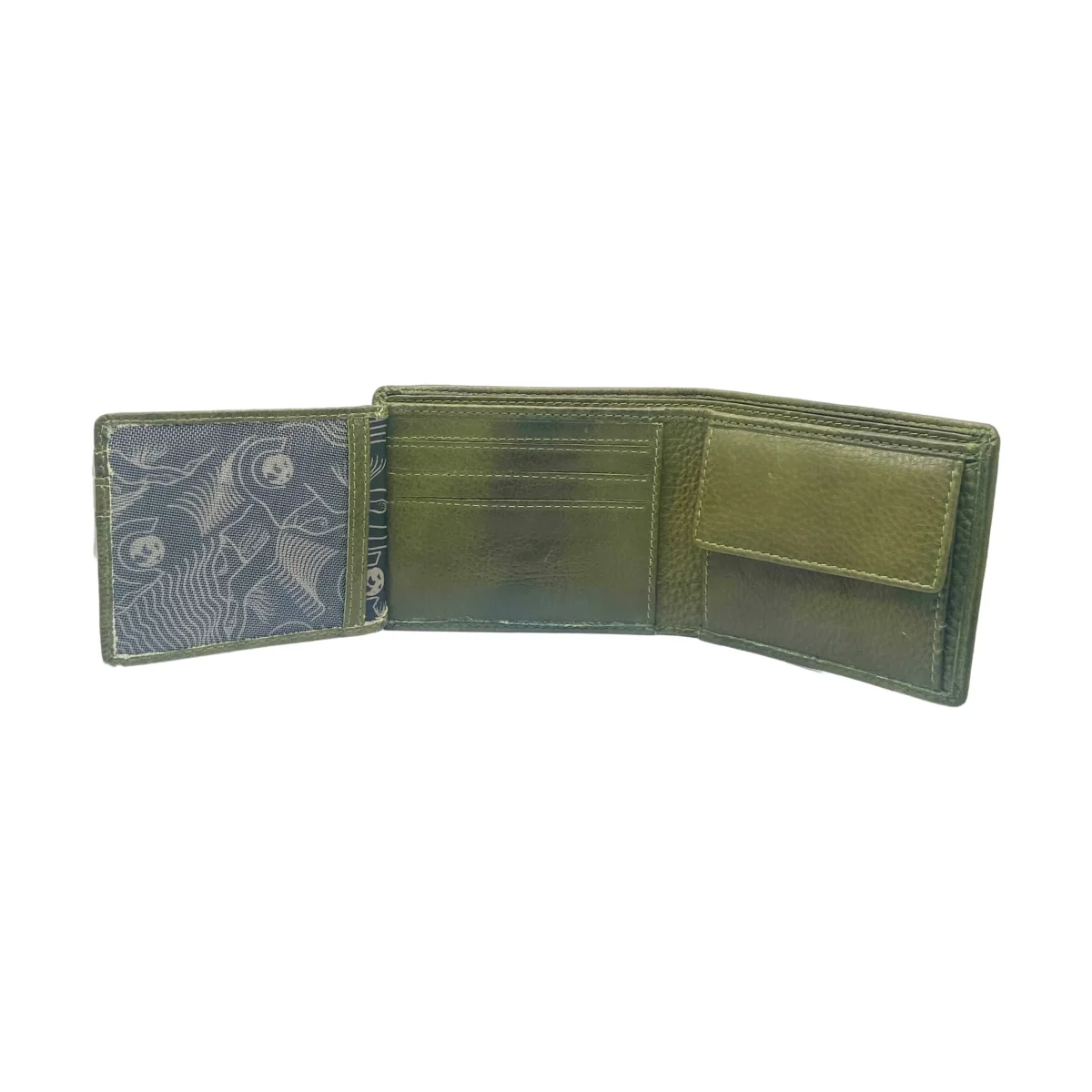 Cartera Horizontal - Monedero Colorado | 11x9x2 cm | - Imagen 5