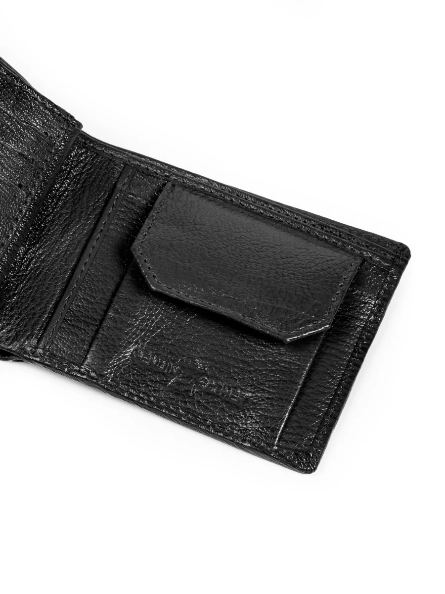 Black Sleek-Fit Wallet - Imagen 6