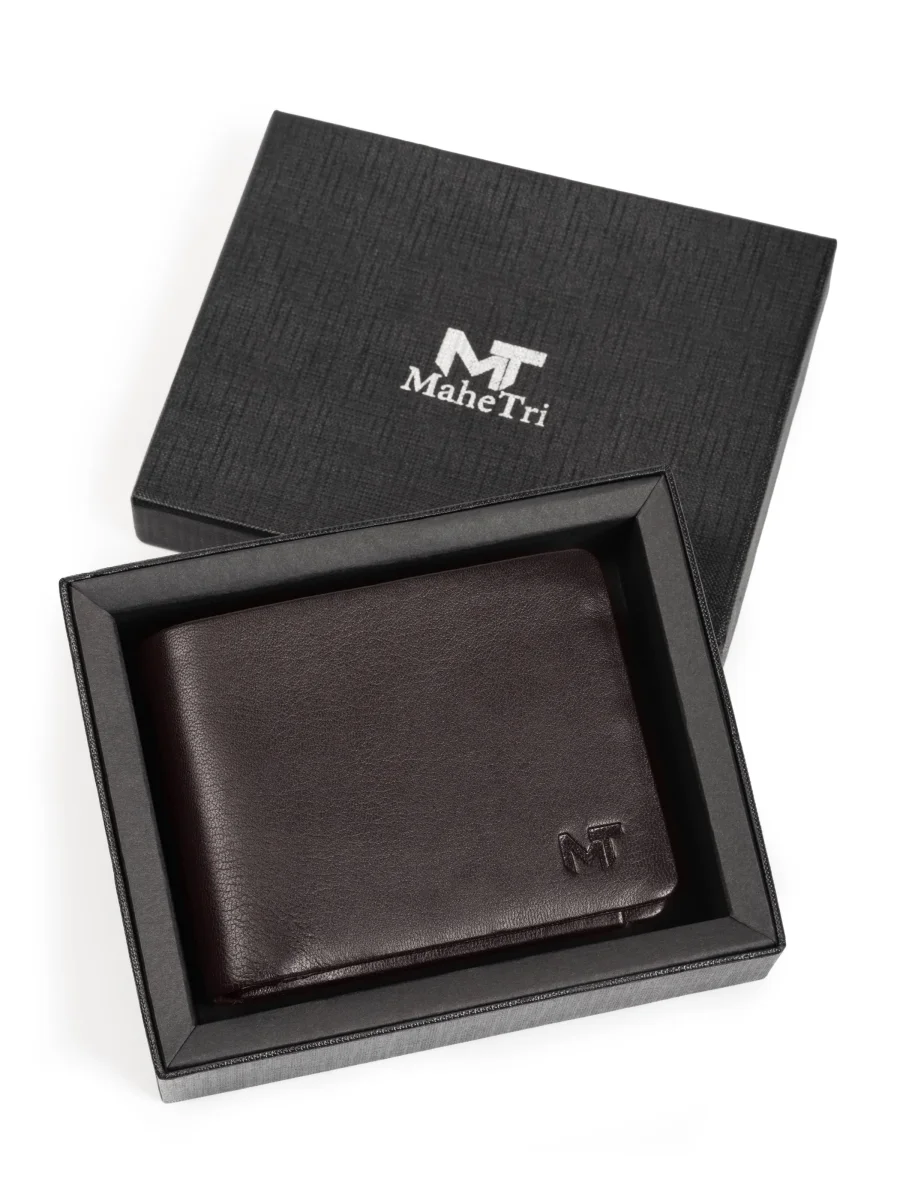 Dark Brown Duke Bifold Wallet - Imagen 3