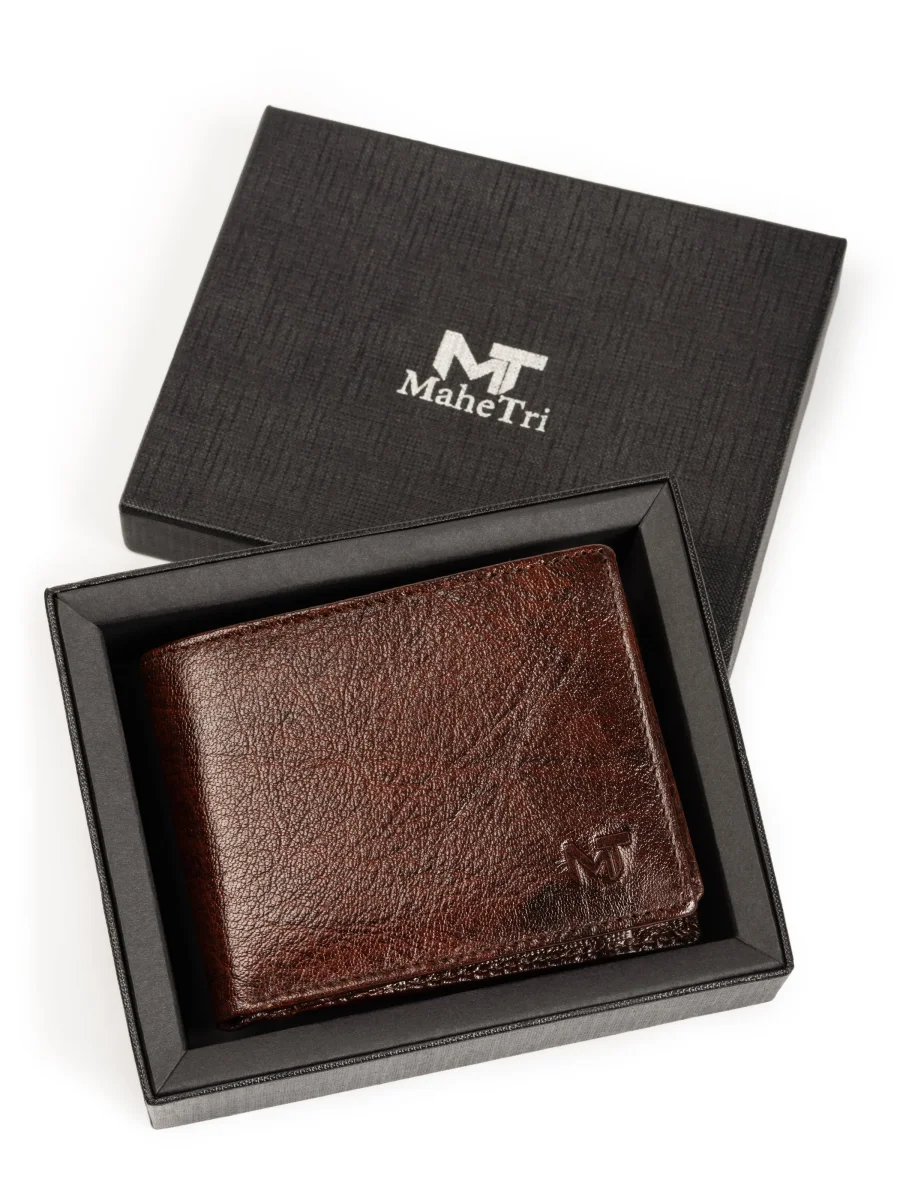Brown Sleek-Fit Wallet - Imagen 4