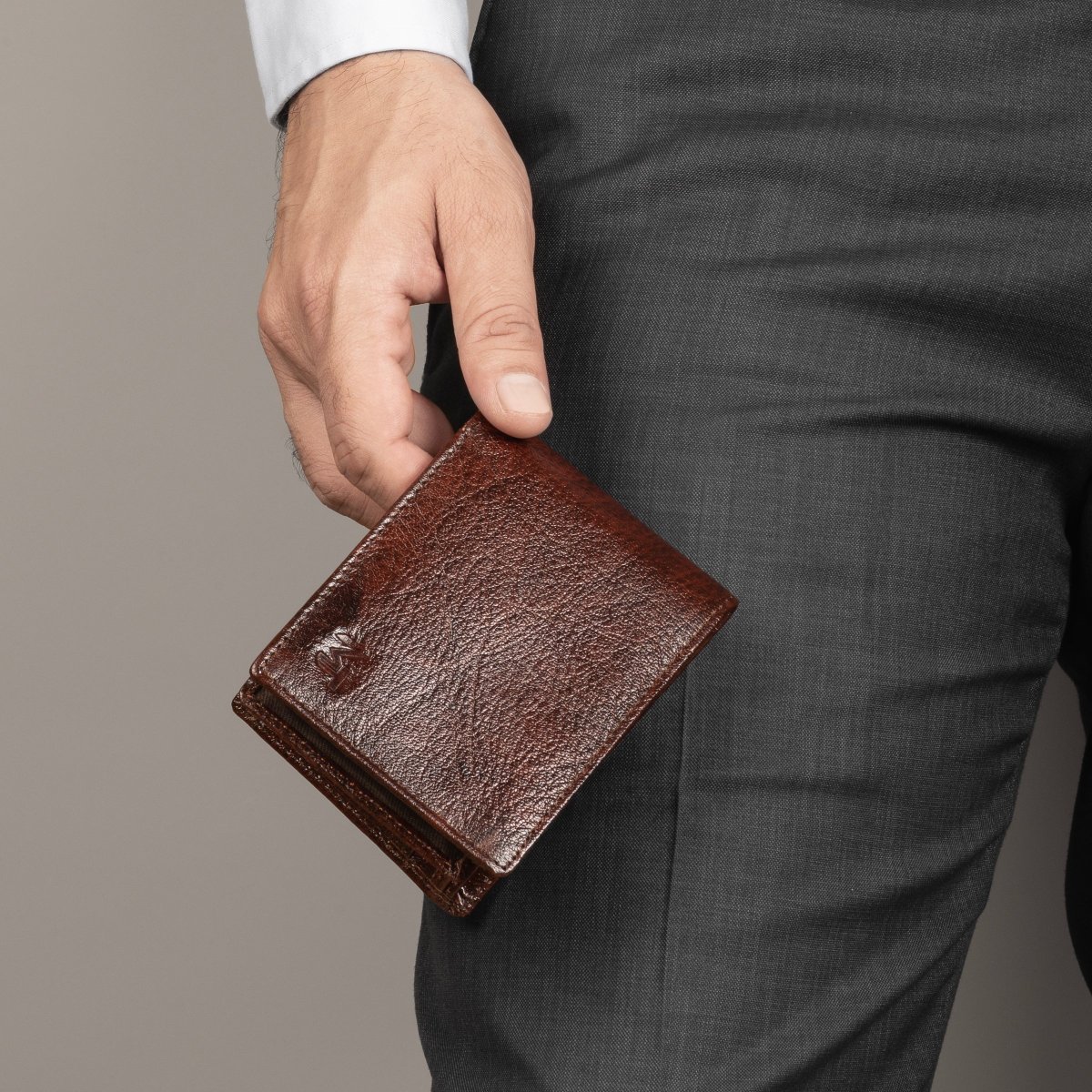Brown Sleek-Fit Wallet - Imagen 2