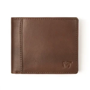 Wealth Ward Brown Bi-folded Wallet