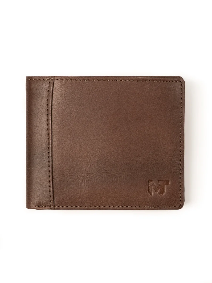 Wealth Ward Brown Bi-folded Wallet - Imagen 2