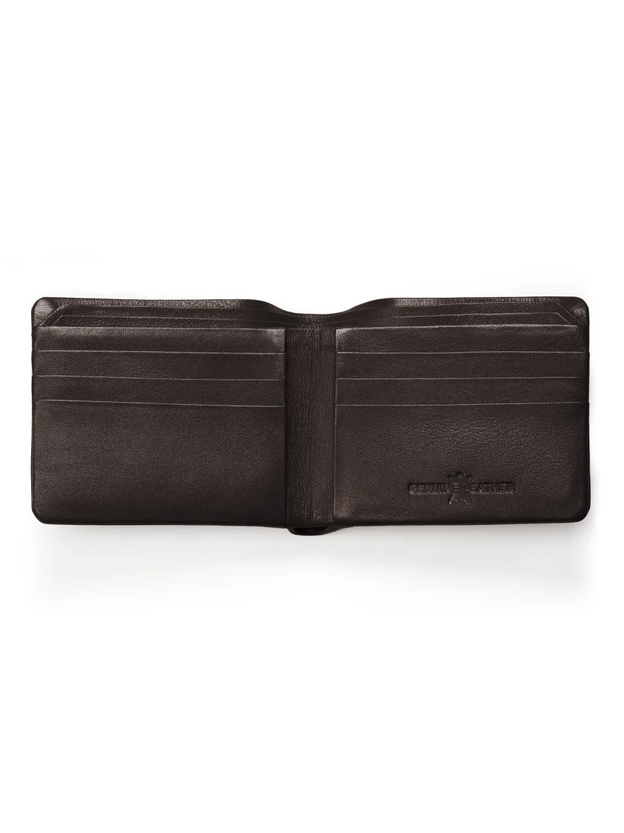 Dark Brown Duke Bifold Wallet - Imagen 6