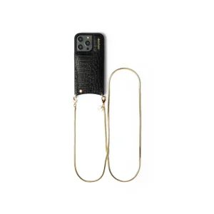 Indian Chain Set | iPhone | Noir | Gold