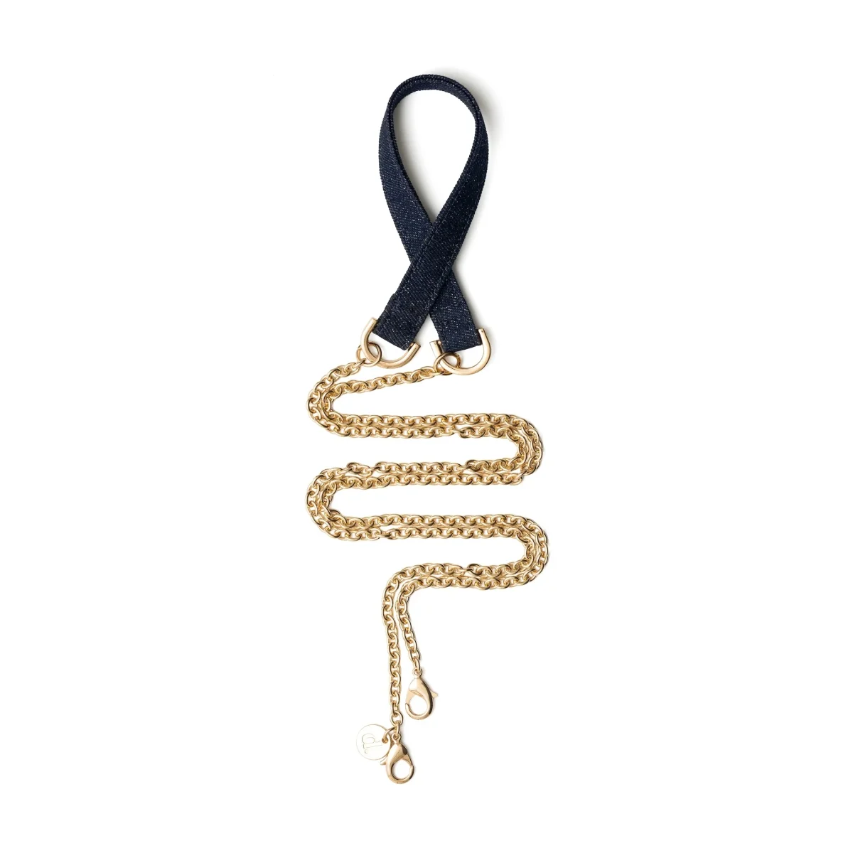Phone Chain | Spanish | Denim Glitter - Imagen 2
