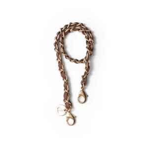 Phone Charm | Italian | Brown