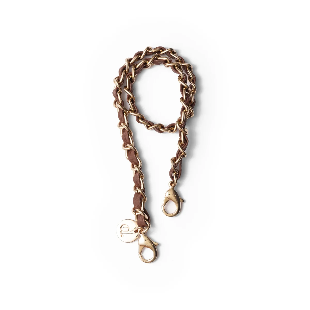 Phone Charm | Italian | Brown