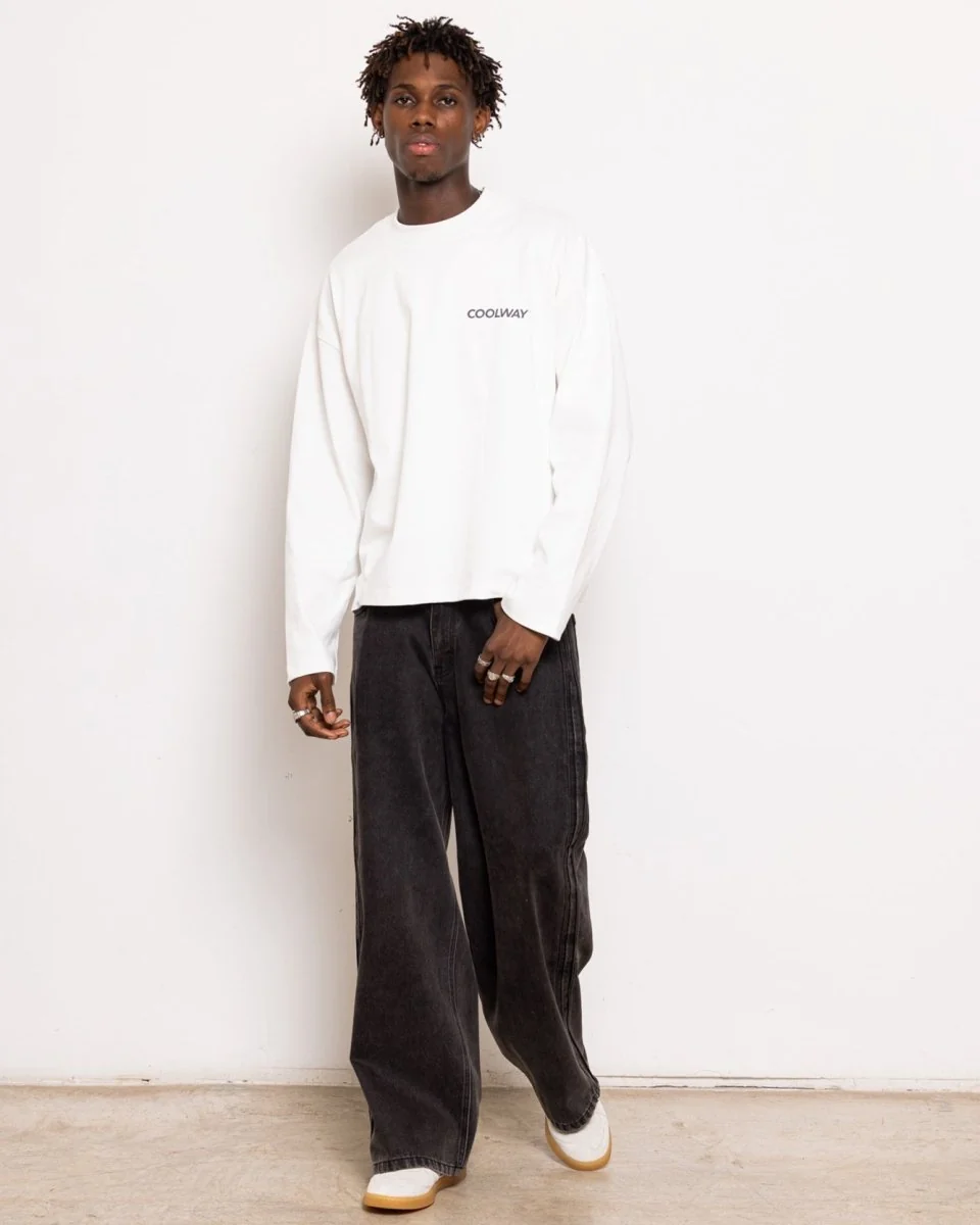 Frame White Long Sleeve - Imagen 3