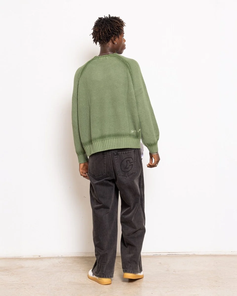 Green Knit Sweater - Imagen 5