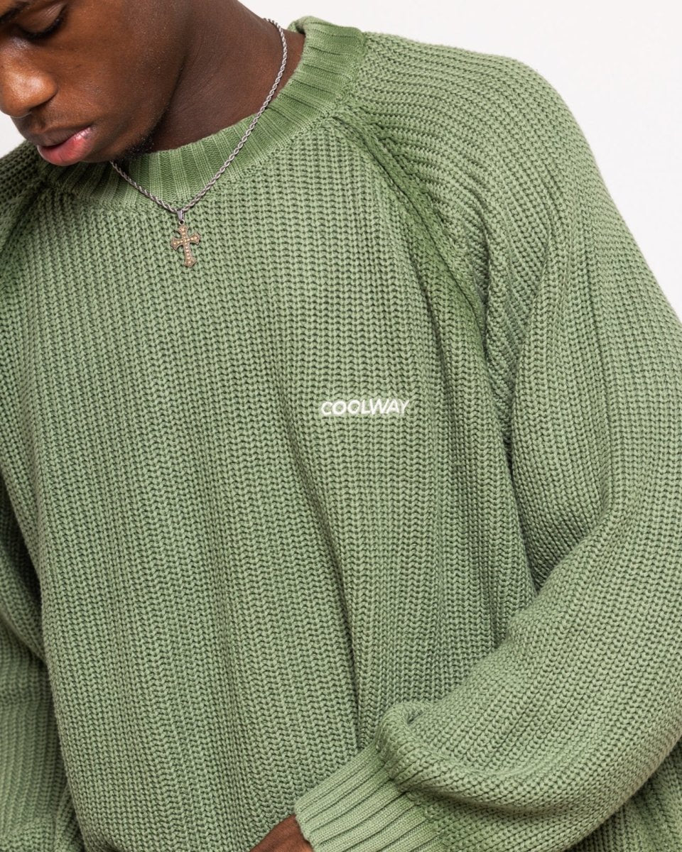 Green Knit Sweater - Imagen 4